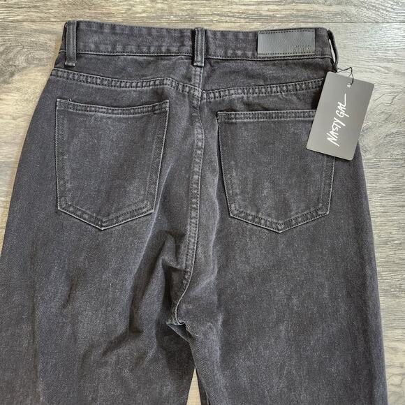 Nasty Gal Classic Boyfriend Jean Washed Black - Picture 8 of 9